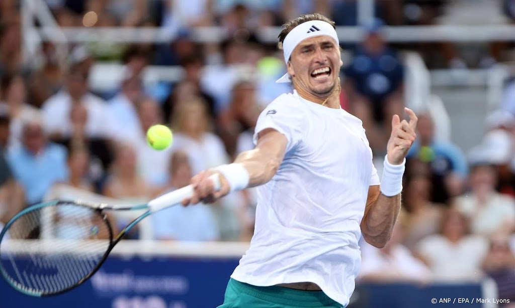 Tennisser Zverev halvefinalist masterstoernooi Cincinnati