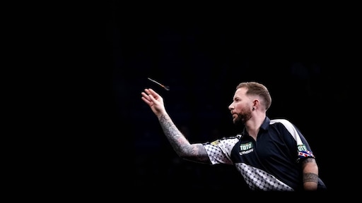 Noppert klopt landgenoot Van der Velde in eerste ronde WK darts