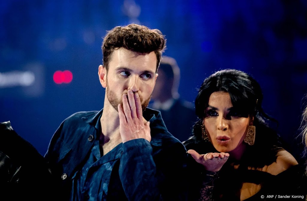 Duncan krijgt applaus bij eerste doorloop