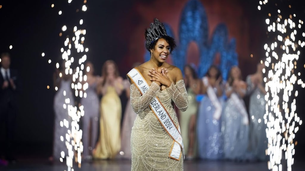 Nieuwe Miss Nederland vergeet dankspeech, doet 'm alsnog op Radio 2