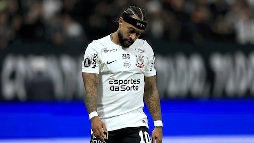 Depay met Corinthians uit Copa Libertadores na gemiste strafschop