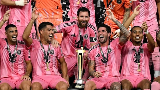 Messi helpt Inter Miami met honderdste doelpunt aan Campeones Cup