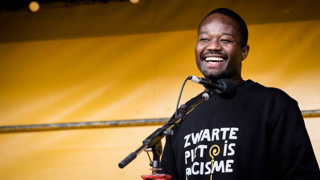 Jerry Afriyie van Kick Out Zwarte Piet
