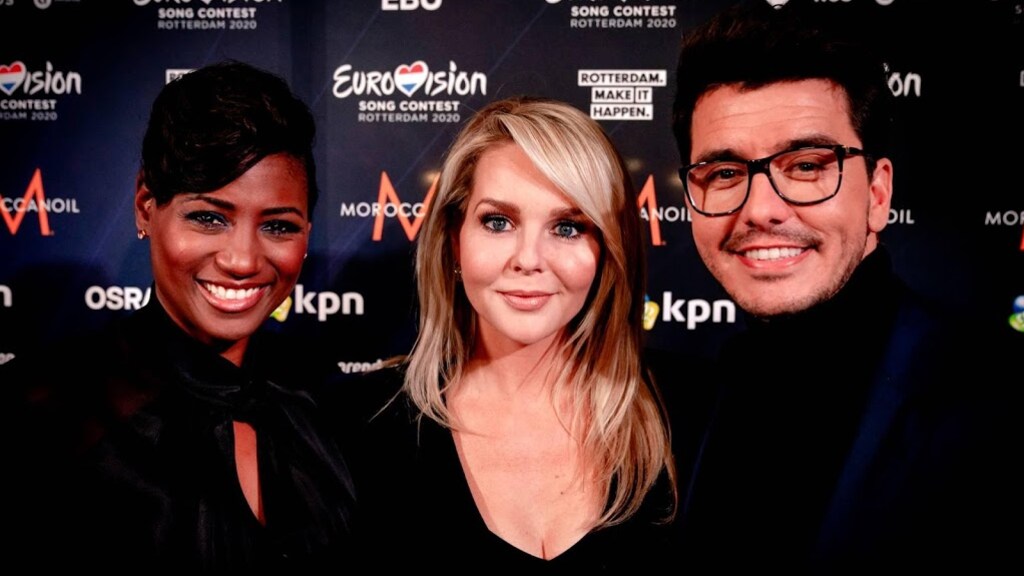 Voorbereidingen voor songfestivalpresentatoren in 'volle gang'
