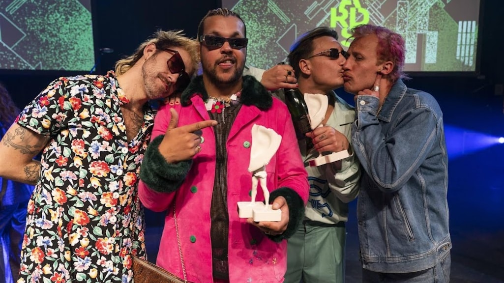 Prijspakker Goldband grote favoriet bij 3FM Awards