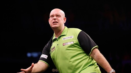 Darter Van Gerwen elimineerde onmiddellijk in Premier League in Ahoy