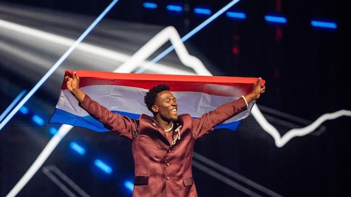 Claude reageert voor het eerst op uitslag finale songfestival: 'Zo dankbaar'