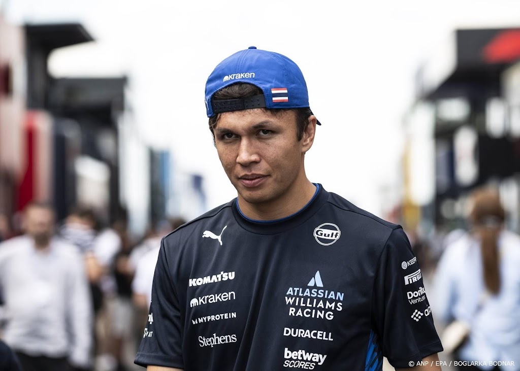 Formule 1-coureur Albon (30) blijft actief voor Williams