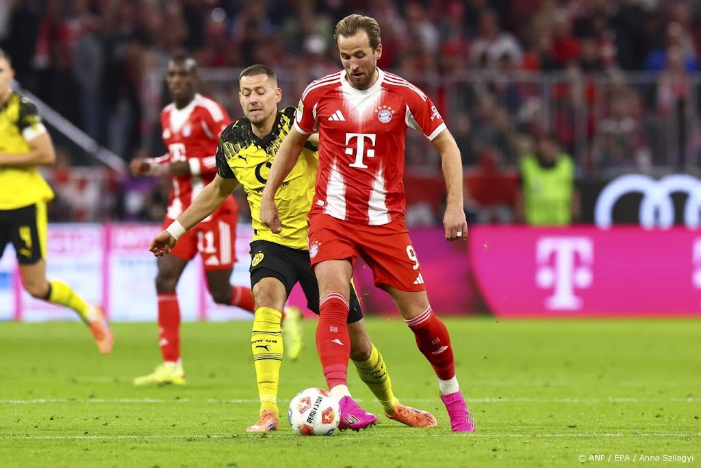 Kane scoort opnieuw en helpt Bayern ook langs Dortmund