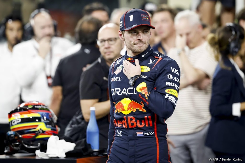 Verstappen rijdt vanaf komend seizoen met nummer 3 in Formule 1