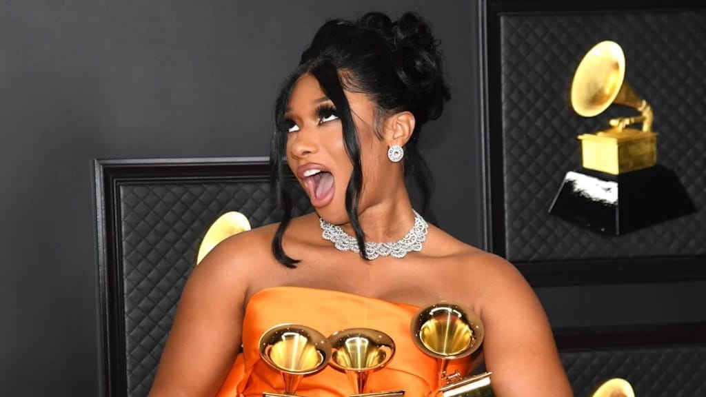 Megan Thee Stallion bedankt 'haters' voor Grammy succes