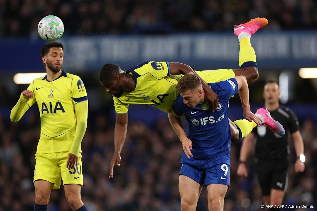 Tottenham blijft in degradatiegevaar na nederlaag tegen Chelsea