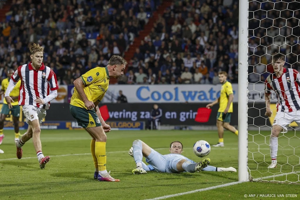Fortuna Sittard klimt naar zesde plaats na zege bij Willem II