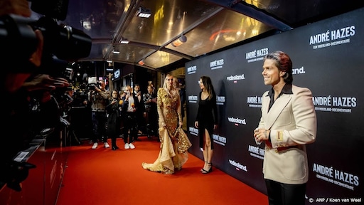 André Hazes neemt het woord tijdens première documentaire