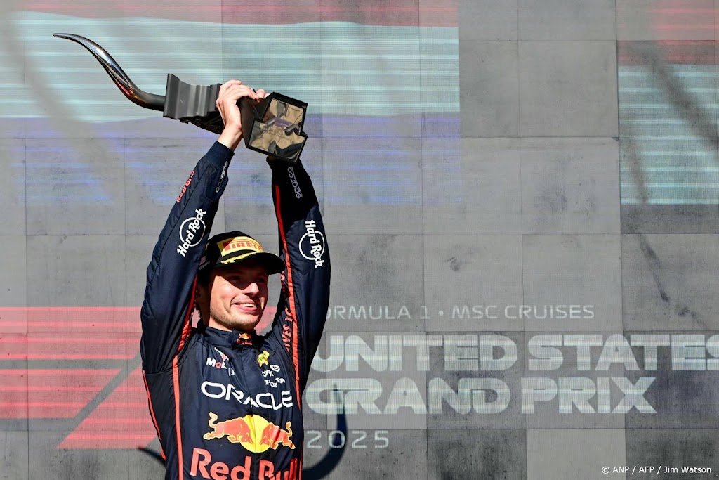 Verstappen ziet kansen op vijfde wereldtitel