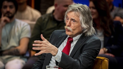 Johan Derksen houdt voet bij stuk: 'Heeft Eva Jinek echt gezegd'