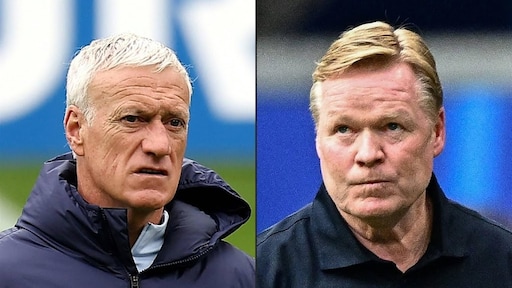 Bondscoaches Koeman en Deschamps wonnen als speler allebei het EK