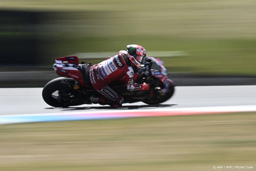 Motorcoureur Bagnaia wint sprintrace Grote Prijs van Hongarije