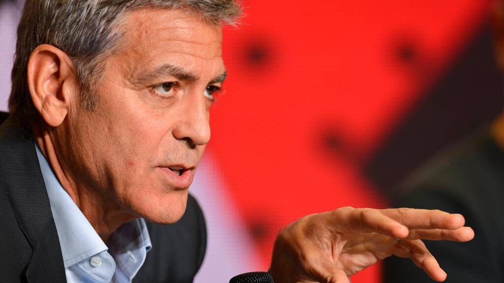 George Clooney weer helemaal de oude