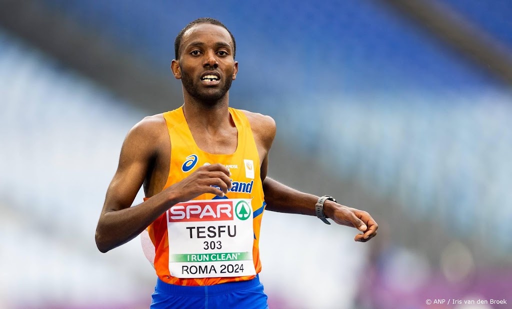 Filmon Tesfu eindigt als dertigste op WK halve marathon in Kopenhagen