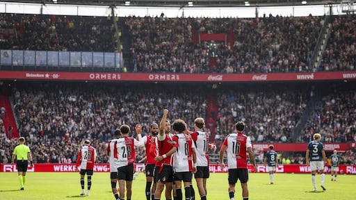 Feyenoord in bloedvorm: FC Utrecht in De Kuip met 5-0 kansloos