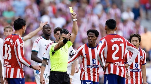 Mourinho na nederlaag tegen Atlético kritisch op arbitrage