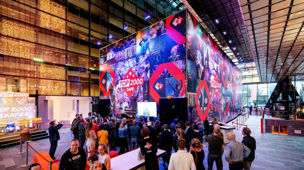 Top 2000 Café wordt ondanks corona opgebouwd