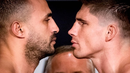 Rico Verhoeven en Badr Hari knuffelen dag voor titanenstrijd