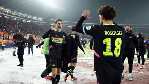 PSV heel dicht bij tussenronde CL na overwinning op Rode Ster