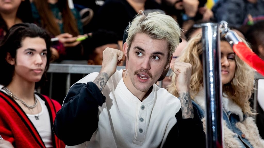 Justin Bieber komt binnen op nummer 1 met nieuwe plaat