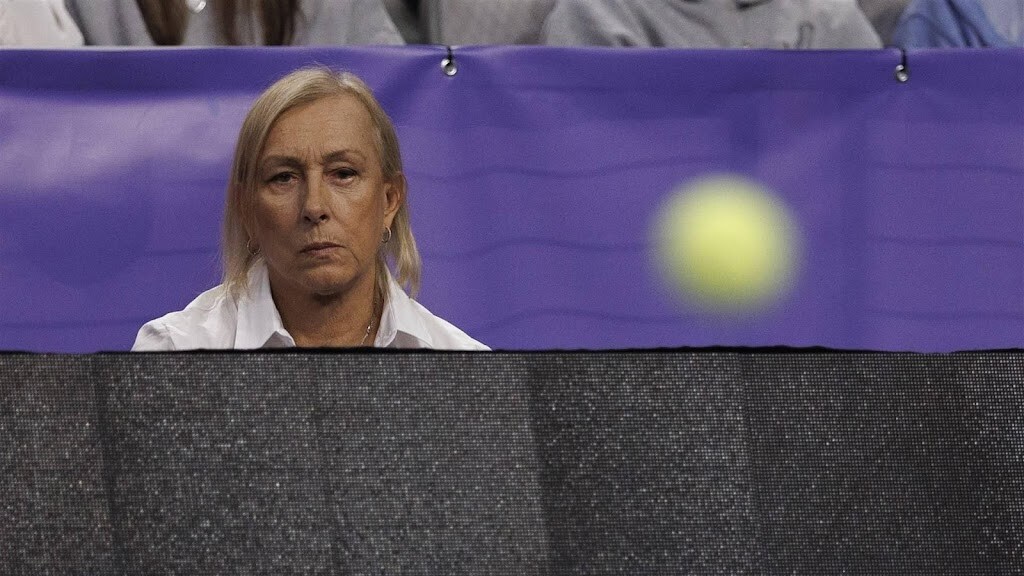 Oud-toptennisster Navratilova is weer kankervrij