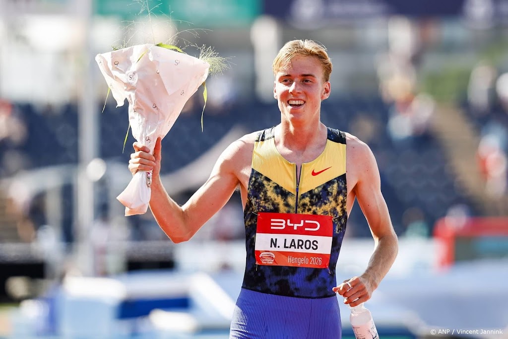 Laros viert rentree met sterke zege op 800 meter bij FBK Games
