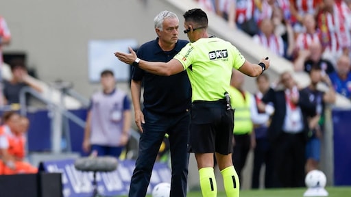 Atlético maant Mourinho: stop met lastigvallen arbitrage