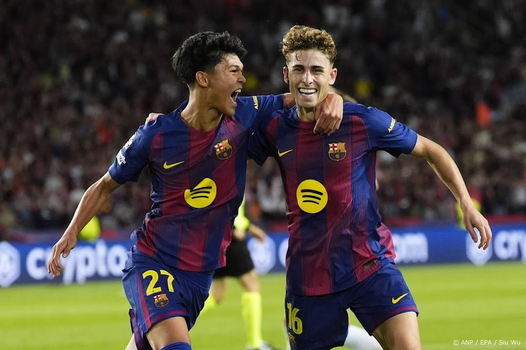 Barcelona wint ruim van tiental Olympiakos