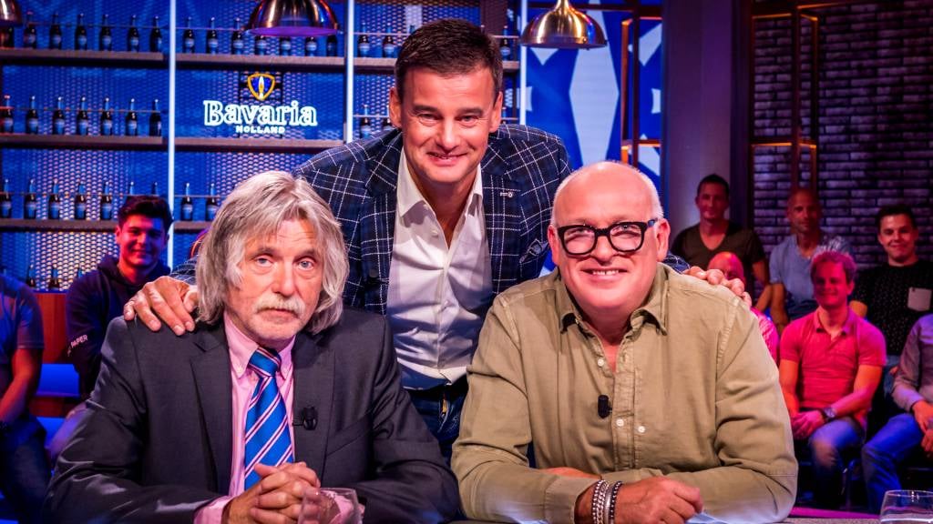 Veronica neemt geen afstand van 'homograppen' Johan Derksen