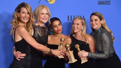 Reese Witherspoon en Nicole Kidman appen wat af over Big Little Lies 3