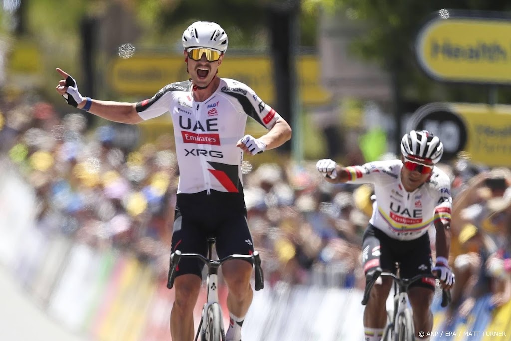 Australische wielrenner Vine grijpt macht in Tour Down Under