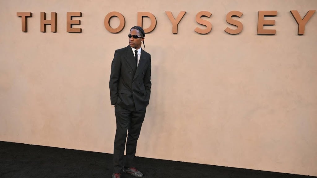 Travis Scott was heel nerveus voor acteren in The Odyssey