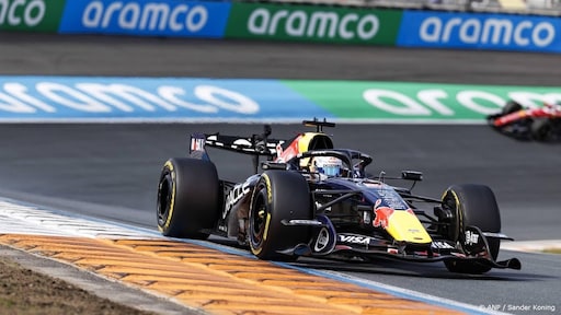 Verstappen zesde in droge sprintrace Zandvoort, zege naar Russell