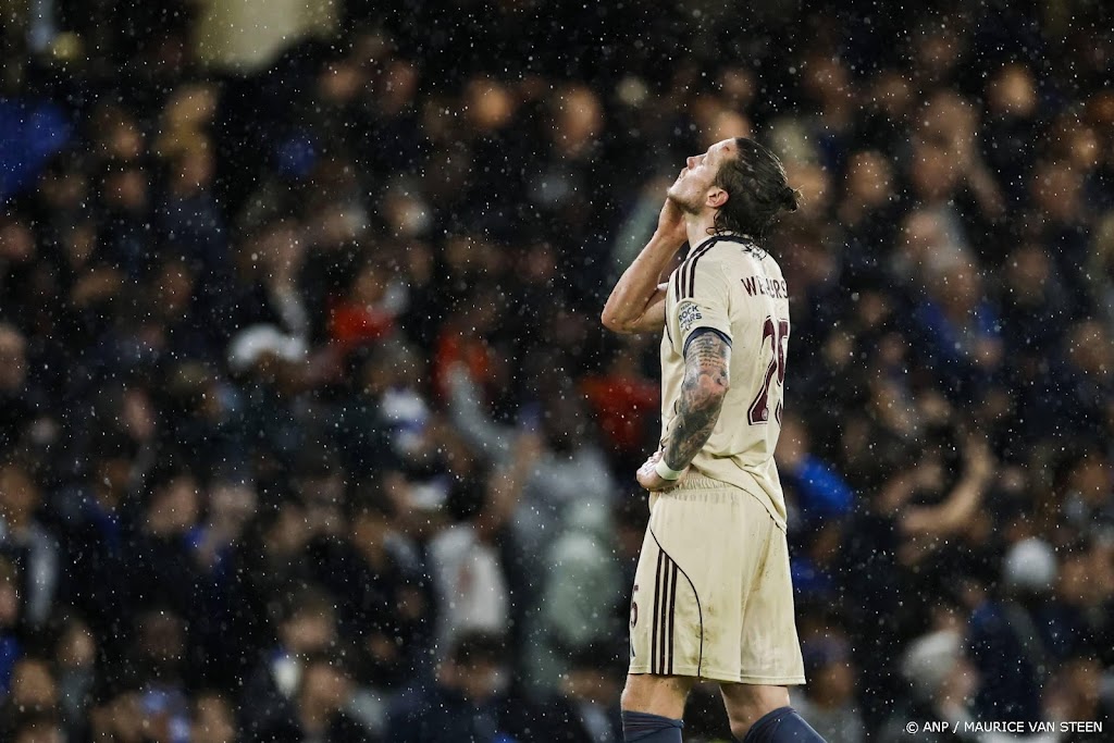 Chelsea scoort vijf keer tegen Ajax in Champions League