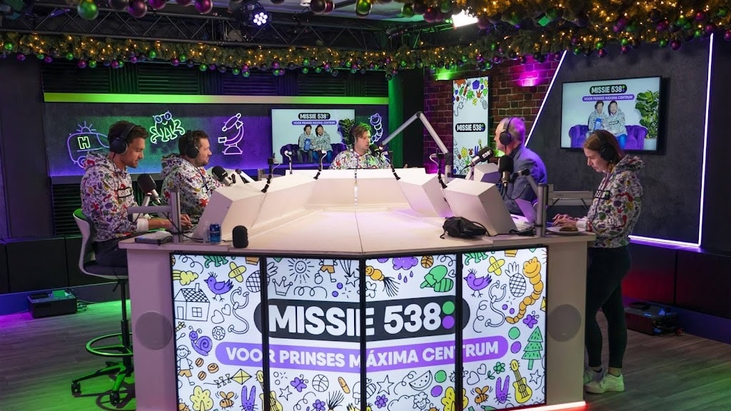 Radio 538 stopt met jaarlijkse inzamelingsactie Missie 538