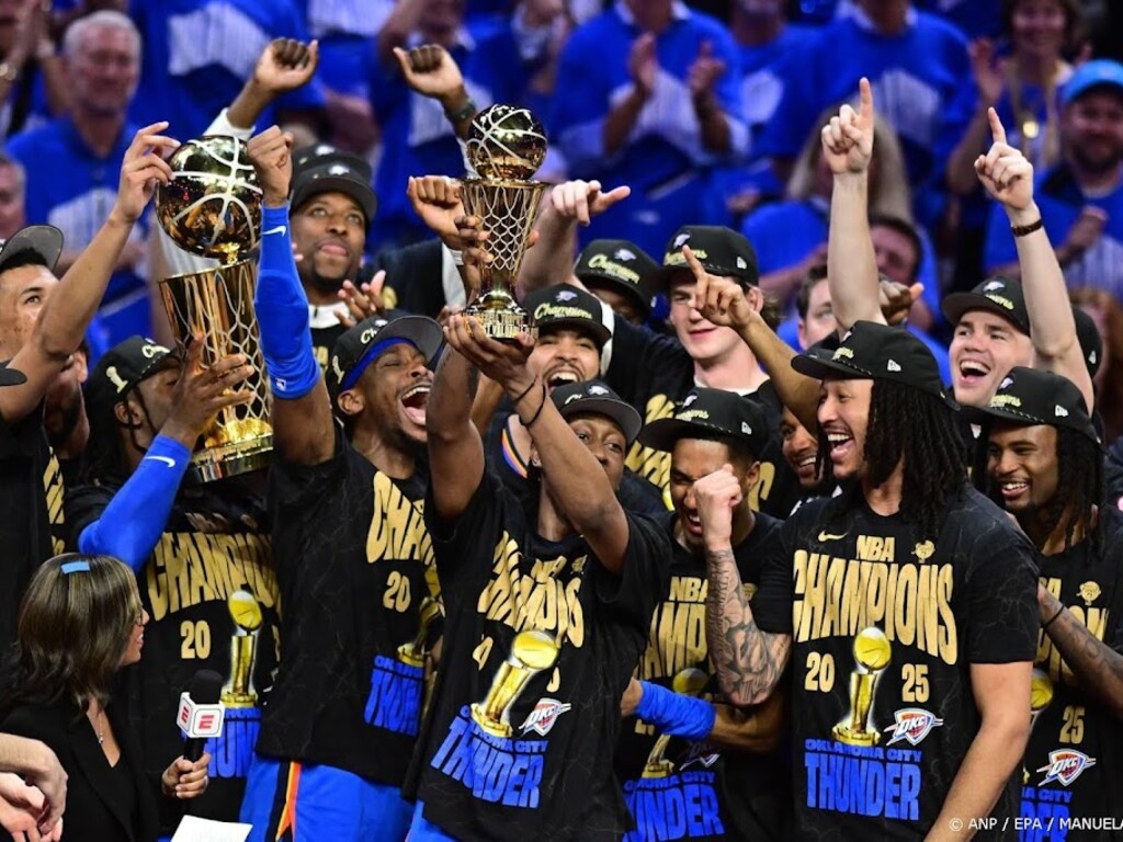 Gilgeous-Alexander leidt Oklahoma City Thunder naar NBA-titel