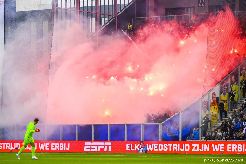 Cambuur: fans liepen brandwonden, gehoorschade en oogletsel op