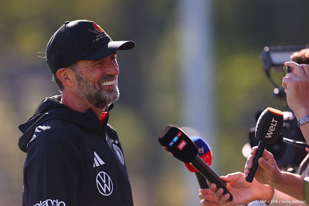 Klopp: Nederland ideale tegenstander voor debuut bij Duitsland