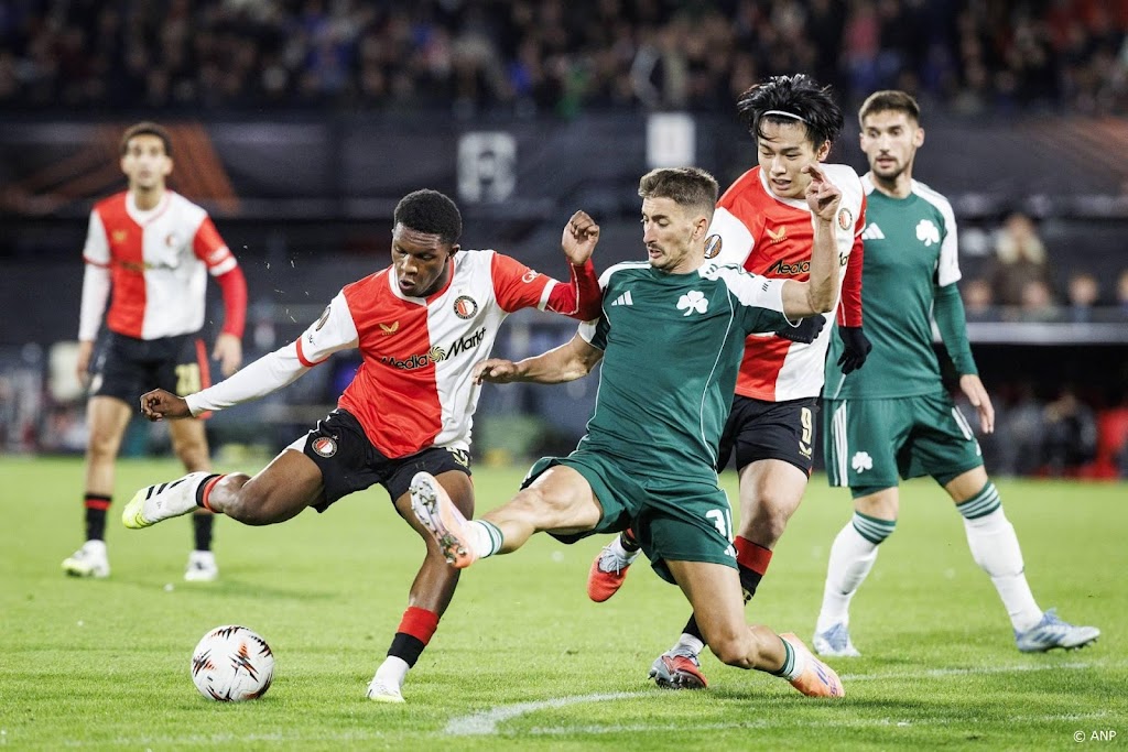 Feyenoord boekt tegen Panathinaikos eerste zege in Europa League