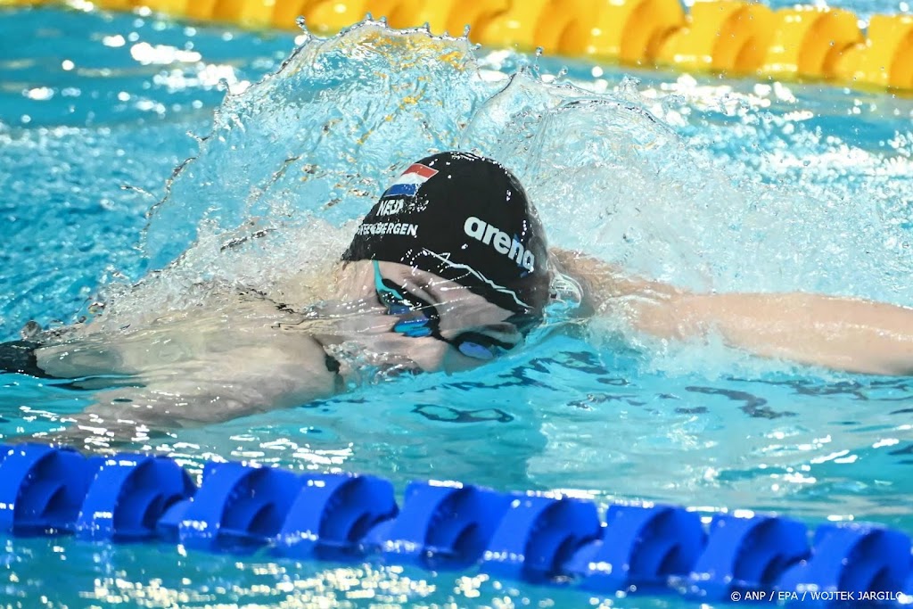 Steenbergen verbetert Nederlands record op 100 meter vrije slag