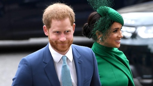 Harry en Meghan stropen mouwen op en bedienen goed doel