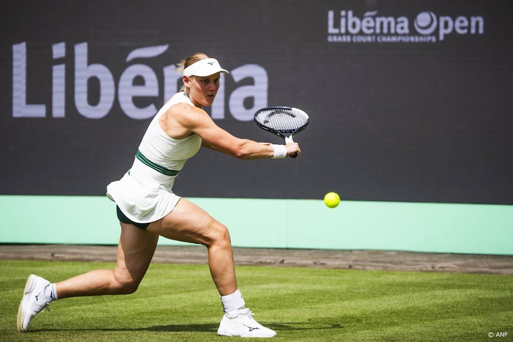 Lamens strandt als laatste Nederlandse in kwalificaties Wimbledon