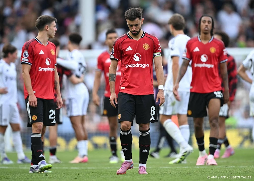 Manchester United blijft steken op gelijkspel bij Fulham