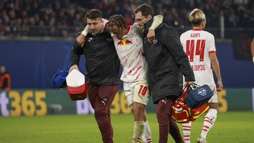 Oranje-international Simons loopt enkelblessure op bij Leipzig